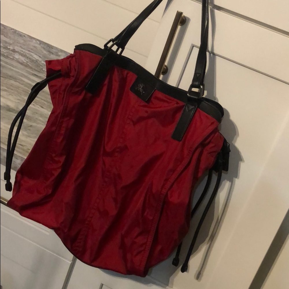 Nylon Burberry tote